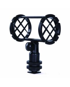 Movo SMM1 - Soporte para micrófono con cámara fría para micrófonos de escopeta de 19 a 25 mm de diámetro (incluyendo Rode NTG-1, NTG-2, Sennheiser MKE-600)