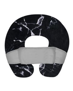 CHIQUI MUNDO Almohada de Lactancia Multiusos para Bebé Posicionador para Embarazo Funda Doble Vista Removible 100% Microfibra (Incluye Sujetador).