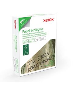 Paquete de 500 Hojas Xerox Ecológico T/Carta