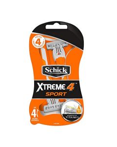 Schick Schick Xtreme4 Sport 4pz, color, 1 count, pack of/paquete de