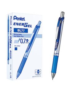 Pentel BL77-C EnerGel Deluxe Bolígrafo, Azul