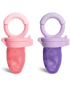 Munchkin Fresh Food Feeder, 2 Pack, Purple/Green