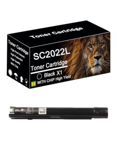 Cartucho de Tóner SC2022L SC2022L con Chip Compatible de Repuesto Cartuchos de Tóner para XEROX SC2022 SC2022 2020NDA 2020CPS 2022DA 2022CPS,Black