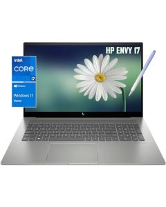 HP Envy - Lápiz capacitivo con visualización táctil para portátil de 17 pulgadas, Intel i7-13700H 14 núcleos, FHD IPS 300Nits 100% sRGB - Teclado retroiluminado - Thunderbolt 4 USB C - Wi-Fi 6E -