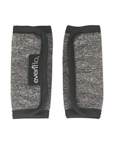 Evenflo - Fundas reversibles para cochecitos, color gris melange, tamaño universal para la mayoría de cochecitos