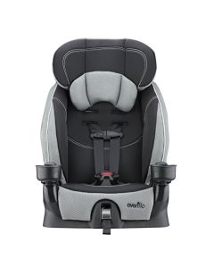 Evenflo Chase LX Harnessed Booster - Silla de Coche, Gris/Negro (Jameson)