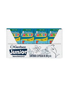 Bebida Gerber Junior Etapa 4 Uva Roja Tetrapak 20x200 ml Paquete 20