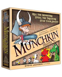 Steve Jackson Games Juego de Tarjetas Munchkin Deluxe