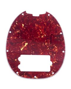 Musiclily 9 Agujeros Pickguard Golpeador para Musicman Stingray Bajo de 4 Cuerdas,4 capas Vintage Tortoise