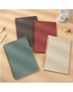4 Pieces color Libreta de Notas，A5 Cuaderno，cuadernos clásicos a rayas de 320 páginas en color, cuadernos de deberes, cuadernos de reuniones, cuadernos diarios, oficina de negocios