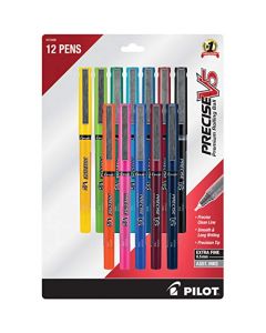 PILOT Precise V5 Stick - Bolígrafo de tinta líquida (punta extrafina, 0,5 mm)