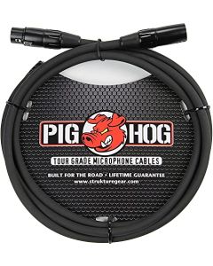 Pig Hog PHM6 High Performance 8mm XLR Microphone Cable, 6 Feet