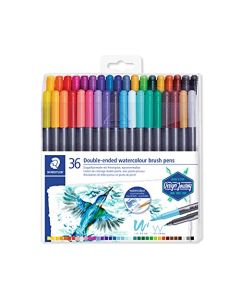 STAEDTLER Est. Marc. dos puntas acuarelable 36 Pzs
