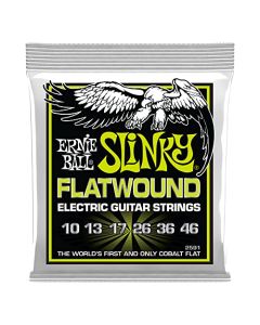 Regular Slinky Flatwound Electric Guitar Strings 10-46 Gauge