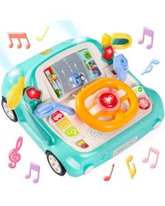 KEMIGO Camiones de Juguete para Niños Grande Volante de Carro para Niñas, Juguetes de Camión con Luces y Música, Juegos Infantiles Regalos Vehículos para Niño Niña para Cumpleaños, Fiesta,Día de Niños