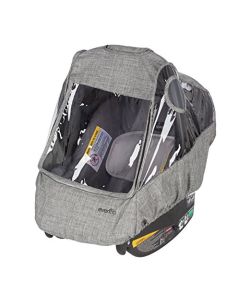 Evenflo - Protector de lluvia para asiento de coche, color gris