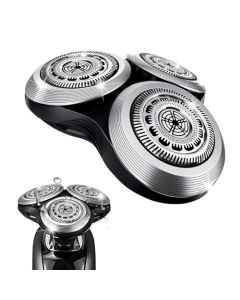 Durimi SH90 - Cabezales de repuesto para afeitadoras Philips Norelco Series 9000, nueva versión de hebilla de rueda de metal y cuchillas de precisión de doble capa