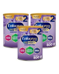 Enfagrow Premium Confort Etapa 2, Fórmula Infantil Especializada para niños de 1 a 2 años Paquete 2.4 kg