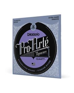 D'Addario EJ44TT ProArte Dynacore Titanium Trebles Extra-Hard Tension Classical Guitar Strings