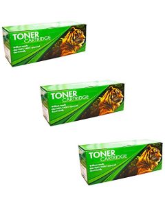 GENERICO S Cartucho de Toner Genérico HP 83A Compatible con HP 83a, Cf283a, M127fn, M201dw, M125a 3 Piezas