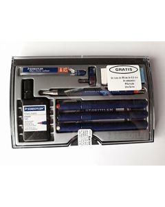 Estuche De Estilografos Staedtler Con 3 Estilografo 2 4 Y 6