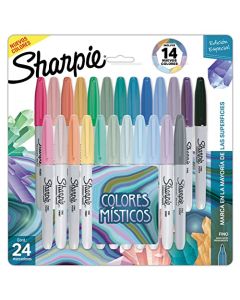 Sharpie Colores Místicos 24CT Punta Fina