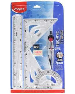 Maped- Juego geometria technic metal maped