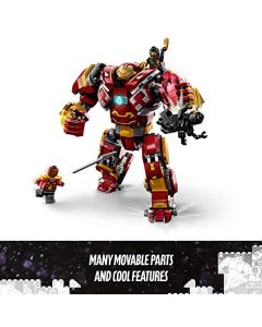 Lego® Marvel 76247 Anti-Hulk: Batalla de Wakanda; meca y Minifiguras; Regalo para niños a Partir de 8 años Amantes de los súperheroes y de Avengers (385 Piezas)
