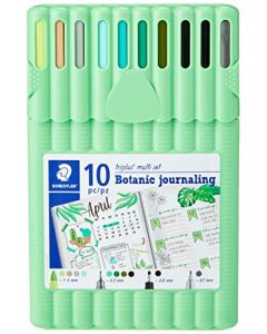 STAEDTLER 34 SB10BJ Triplus multiset, diario botánico