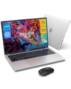 BHWW - Portátil con Win 11 Pro, 32 GB de RAM y SSD de 1 TB, computadora portátil Core i5-1035G4, BaseBook Pro para Profesionales, 16:10 1920 x 1080 sRGB, Amplio Almacenamiento para