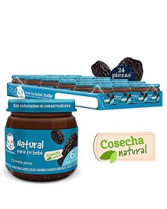 Papilla Gerber Cosecha Natural Etapa 2 Ciruela Pasa 113g Paquete de 24
