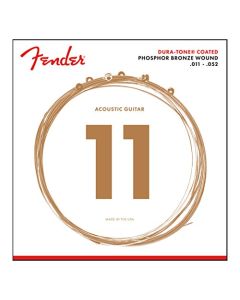 Fender - Cuerdas para guitarra acústica (730860405)