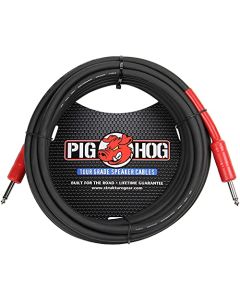 Pig Hog PHSC25 High Performance 14 Gauge 9.2mm 1/4" Speaker Cable, 25 Feet