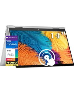 HP Envy x360 2 en 1 FHD portátil con visualización táctil de 14 pulgadas, procesador Intel Core i7-1335U, SSD de 16 GB RAM de 2 TB, Wi-Fi 6E, Bluetooth 5, teclado retroiluminado, lector de huellas