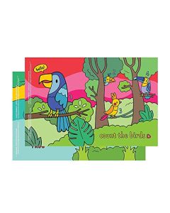 Munchkin® Story Mat™, manteles individuales desechables sin BPA para niños, paquete de 18, 2 diseños